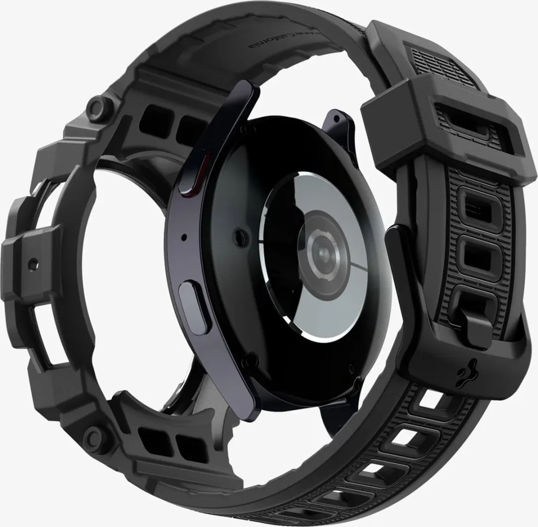 Spigen Rugged Armor Pro Hoesje Samsung Galaxy Watch 7 40mm - Zwart