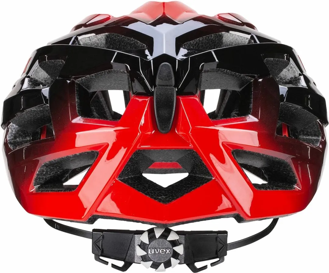 Uvex Race 7 Fietshelm - 51-55cm - Black/Red