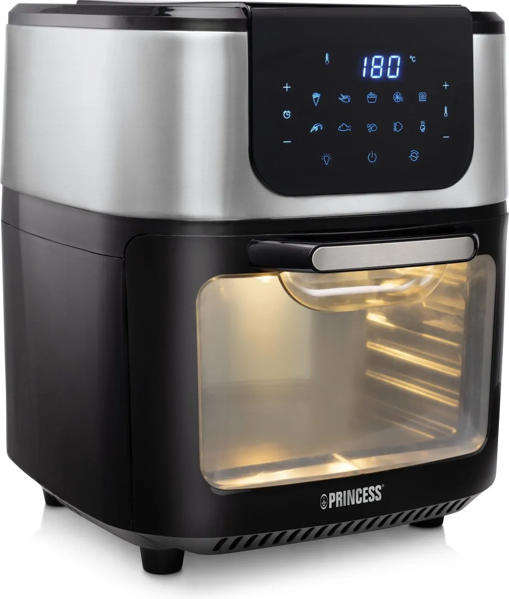 Princess Airfryer Oven DeLuxe 182075 - 1800W - 11L - Zwart