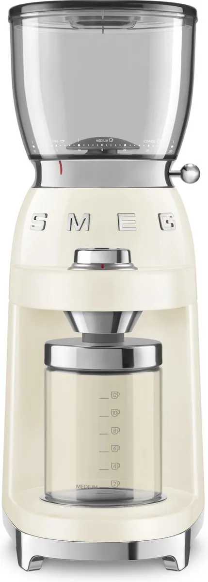 Smeg CGF01CREU Elektrische Koffiemolen