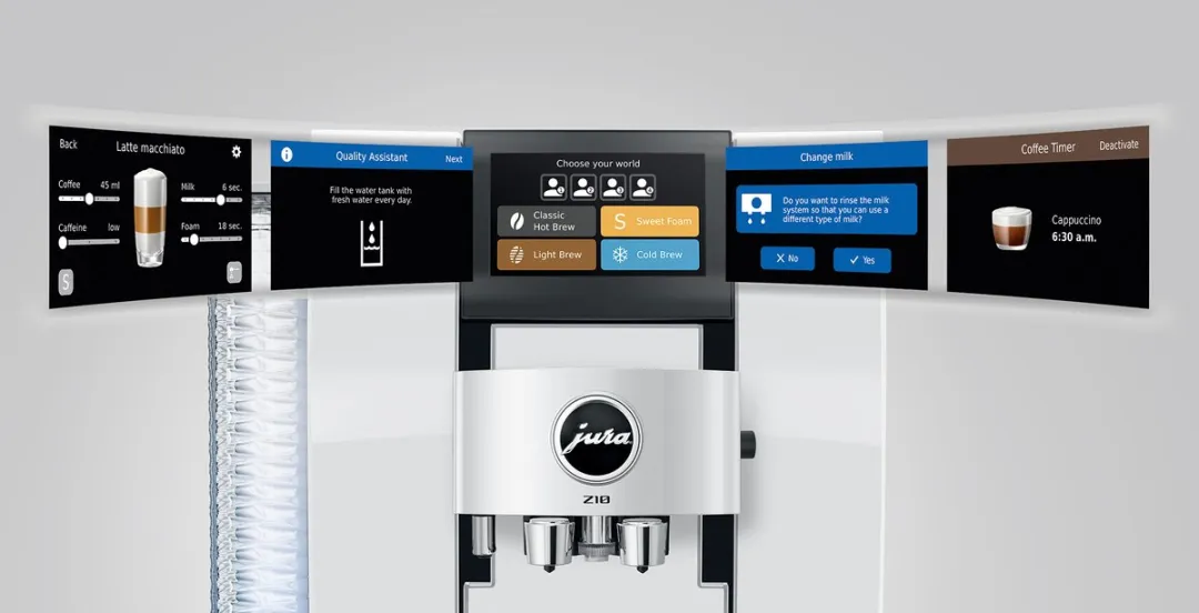 Jura Z10 Diamond White Volautomatische Espressomachine - afbeelding 6 van 6