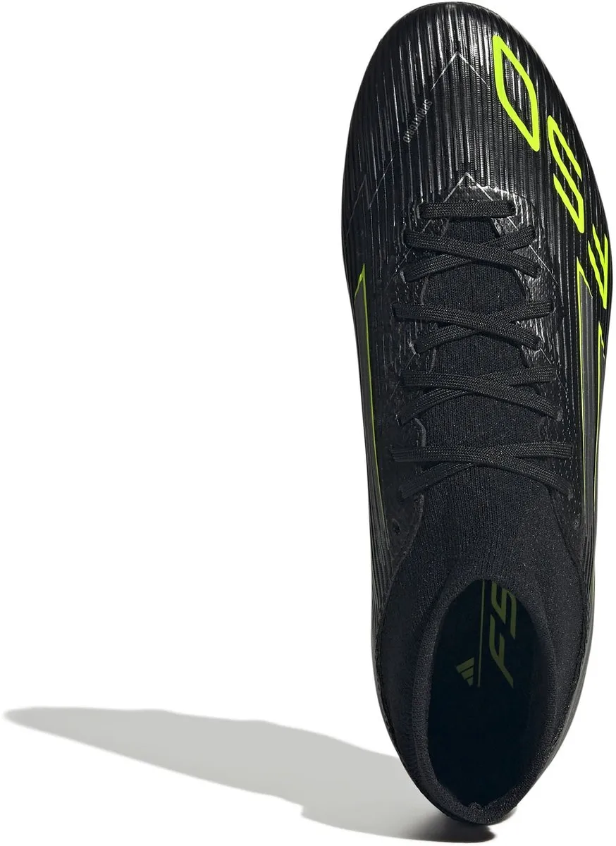 adidas F50 League Mid FG Voetbalschoen - Zwart - Maat 46.5