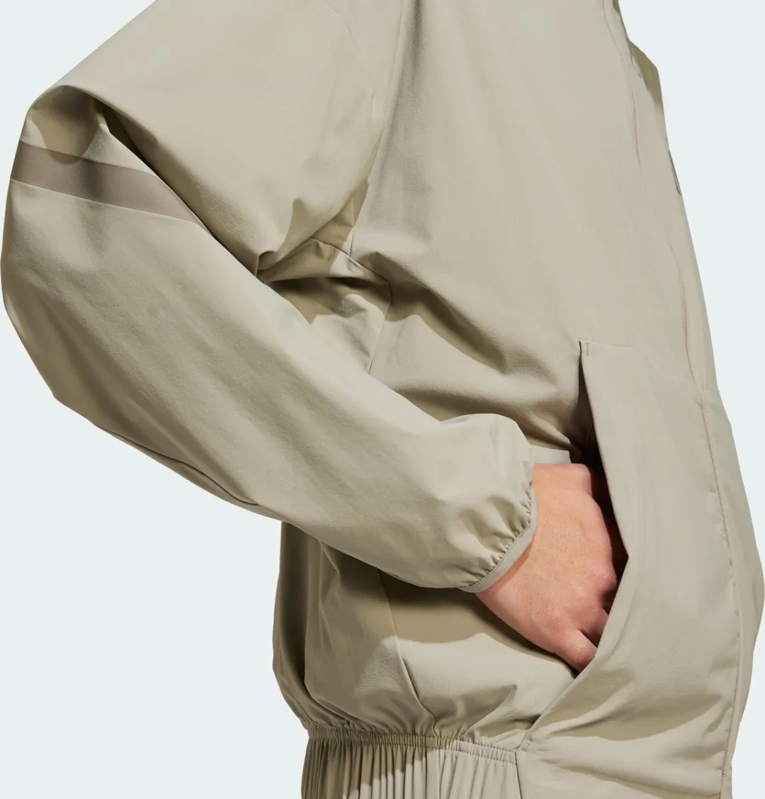 adidas Z.N.E. Woven Sportjack JN9028 - Heren - Beige