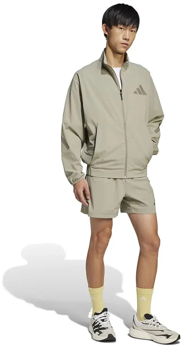 adidas Z.N.E. Woven Sportjack JN9028 - Heren - Beige