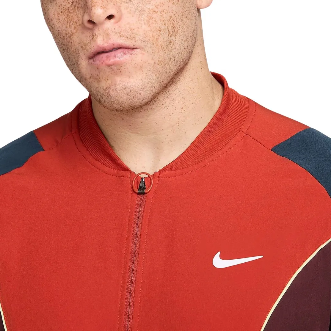 Nike Court Advantage Trainingsjack Heren XL - Rood/Blauw