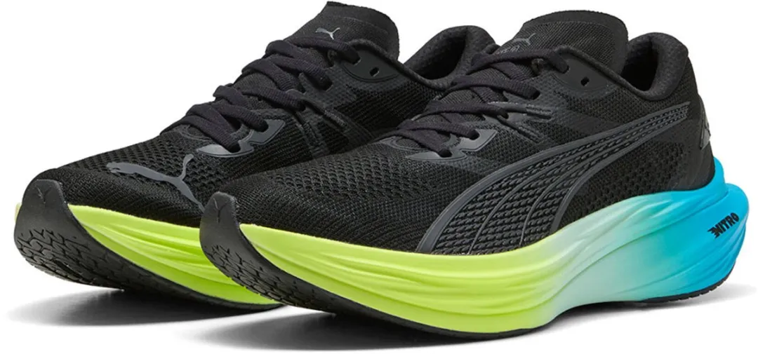 PUMA Deviate Nitro 3 Hardloopschoenen - EU 40.5 - Zwart
