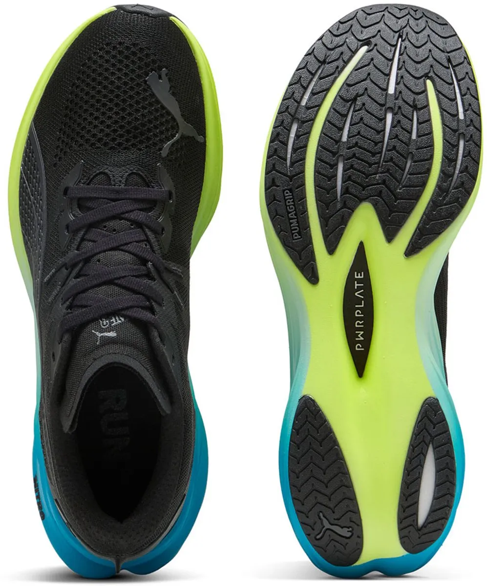 PUMA Deviate Nitro 3 Hardloopschoenen - EU 40.5 - Zwart