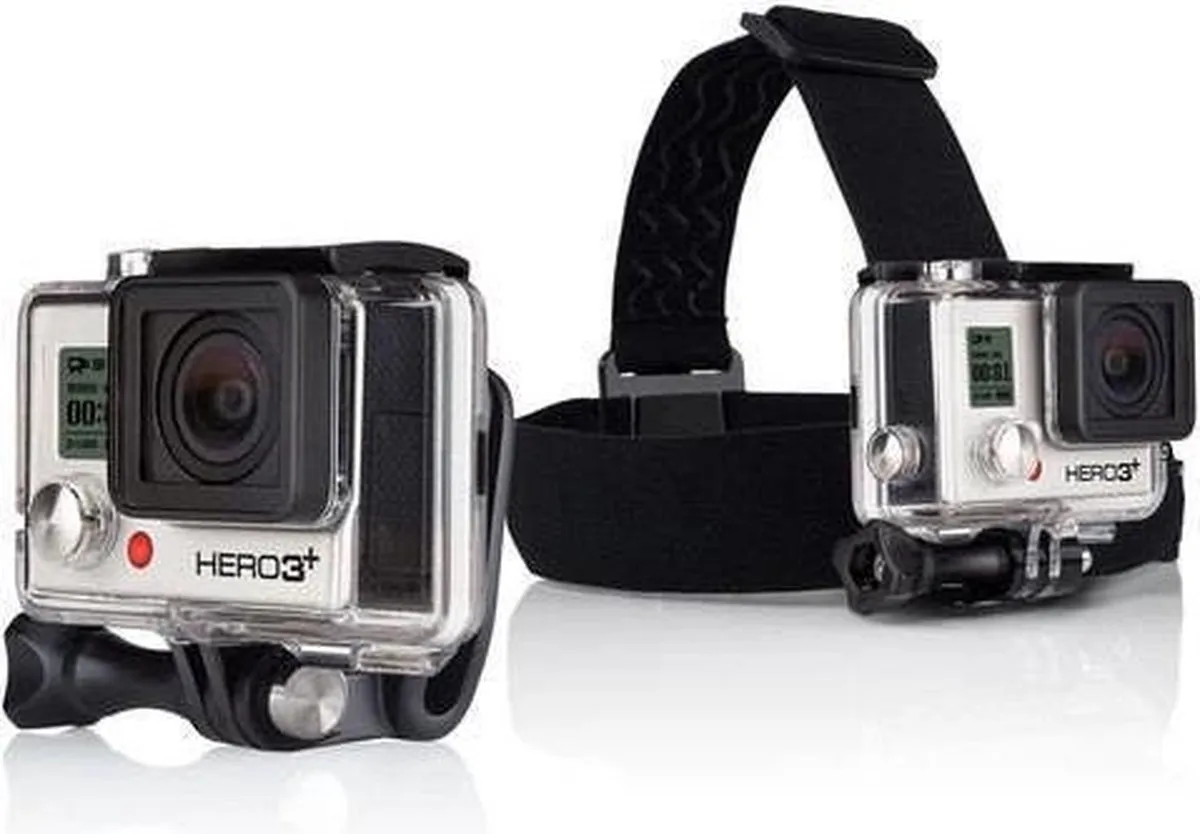 GoPro Headstrap + QuickClip DGMHACHOM-001 - Zwart
