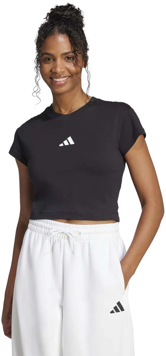 adidas Sport W Fi Sl Bb T-Shirt - Zwart