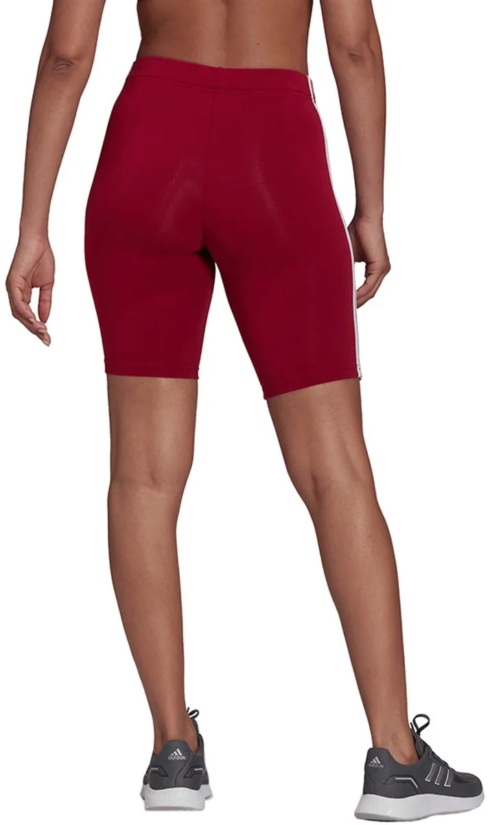 Adidas Short Dames W 3S - Bordeauxrood XS
