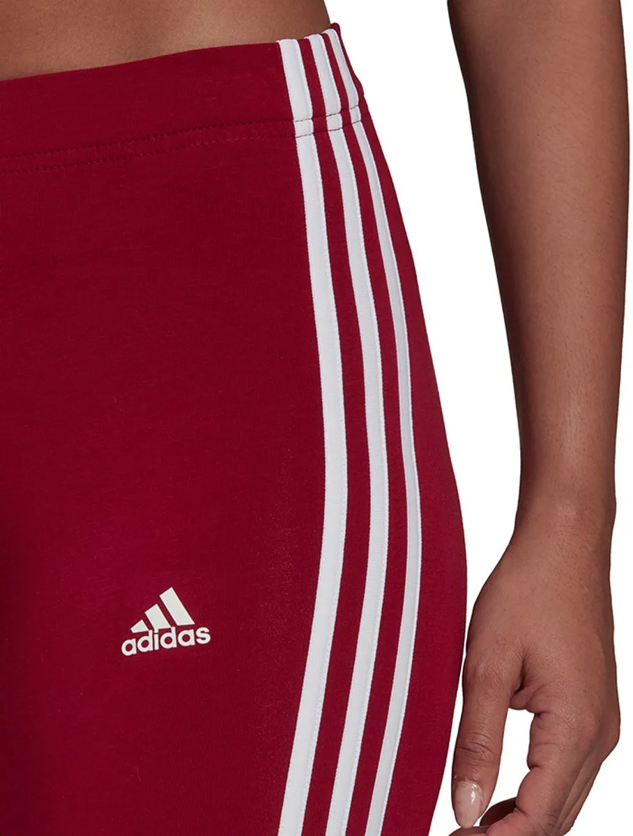 Adidas Short Dames W 3S - Bordeauxrood XS