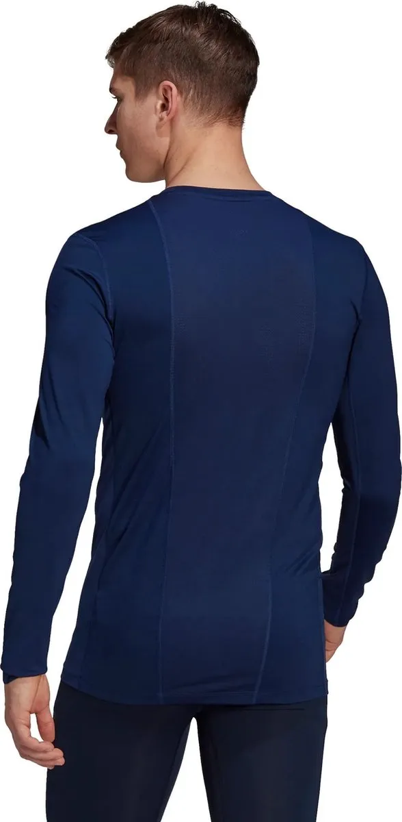 adidas Techfit Long Sleeve Top GU7338 - Compressie - Blauw
