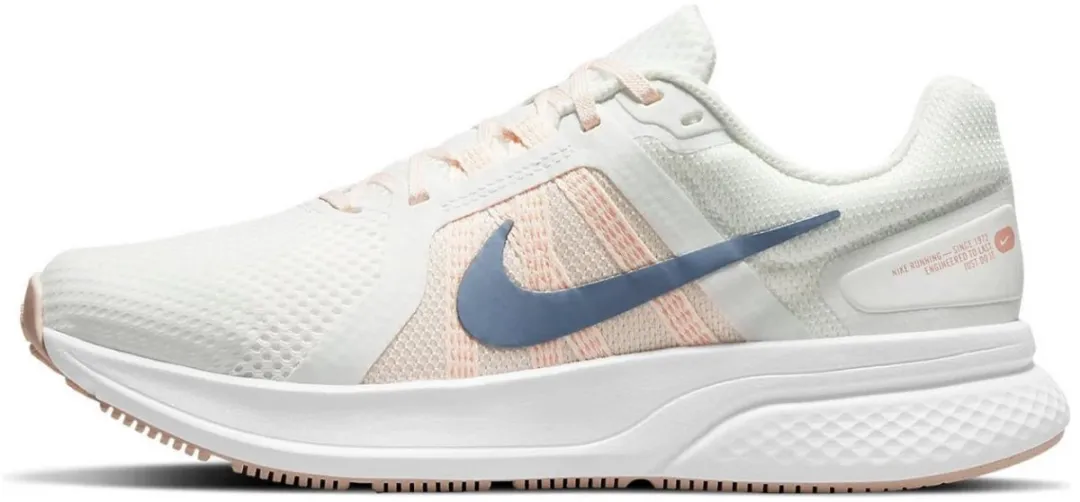 Nike Run Swift 2 CU3528-100 Sportschoenen Dames - Maat 42 - Wit/Orange/Blauw