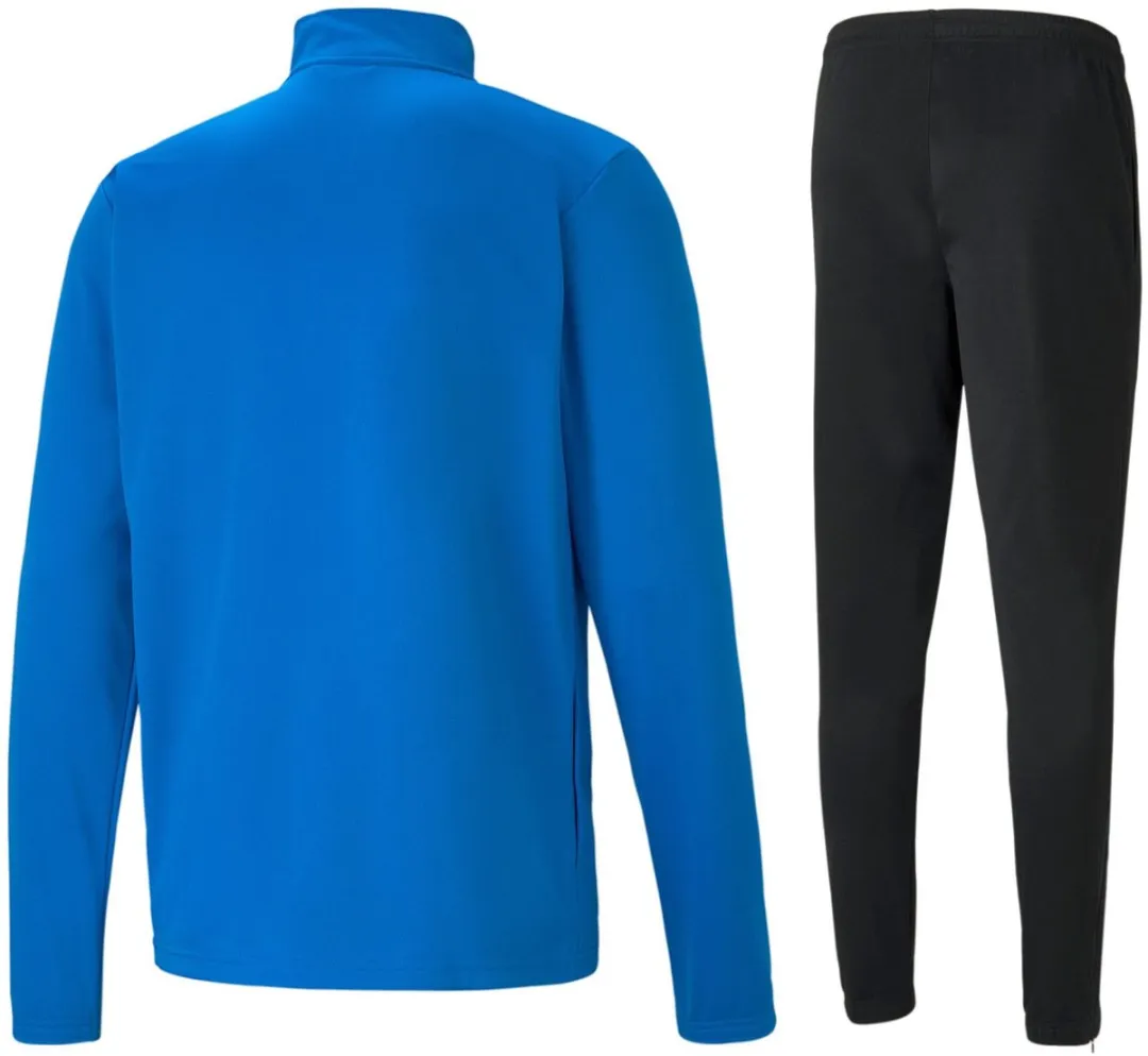 PUMA Teamrise Trainingspak Heren - S - Blauw/Zwart