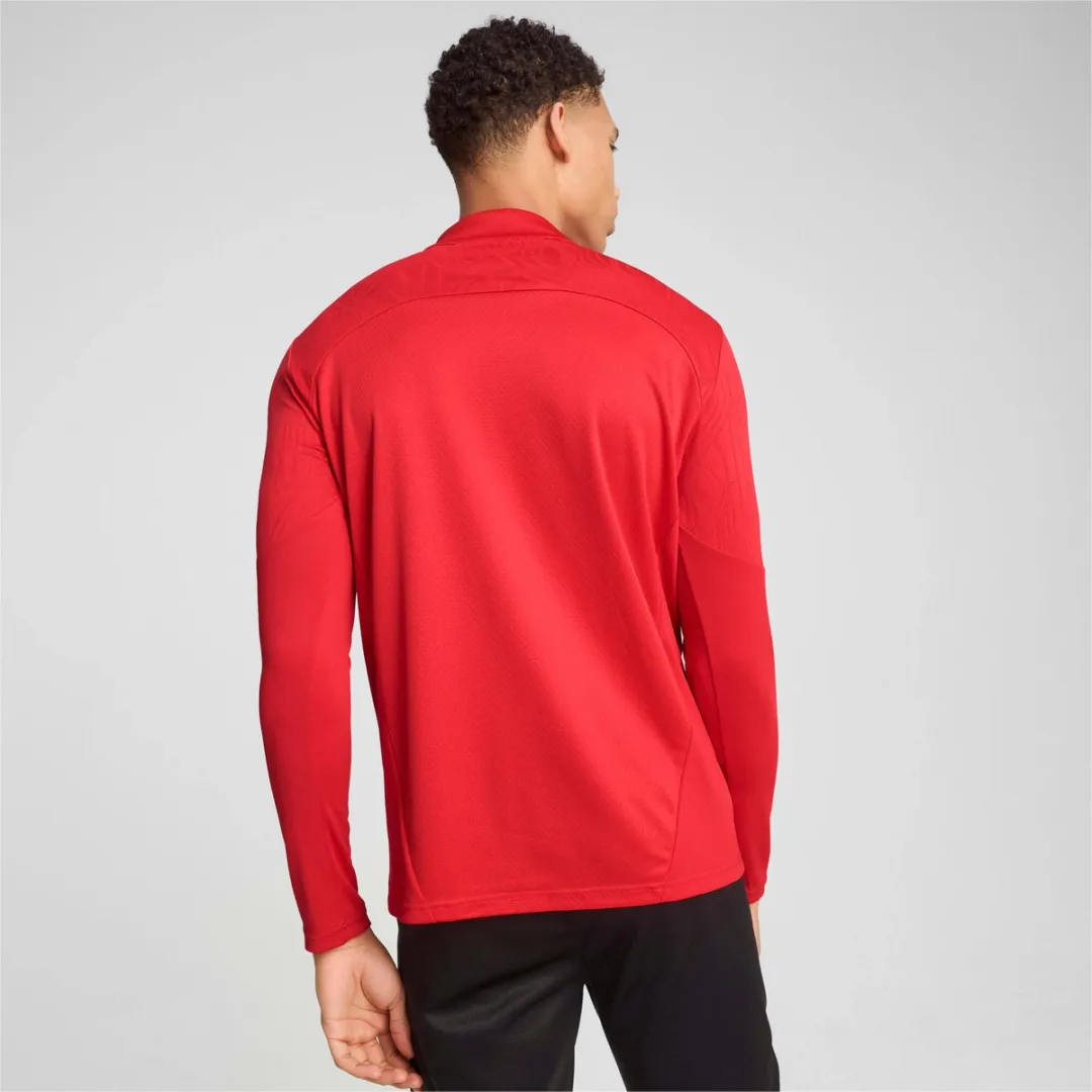 PUMA Stade Rennais 2024/25 Trainingstop 1/4 Rits - L - Rood