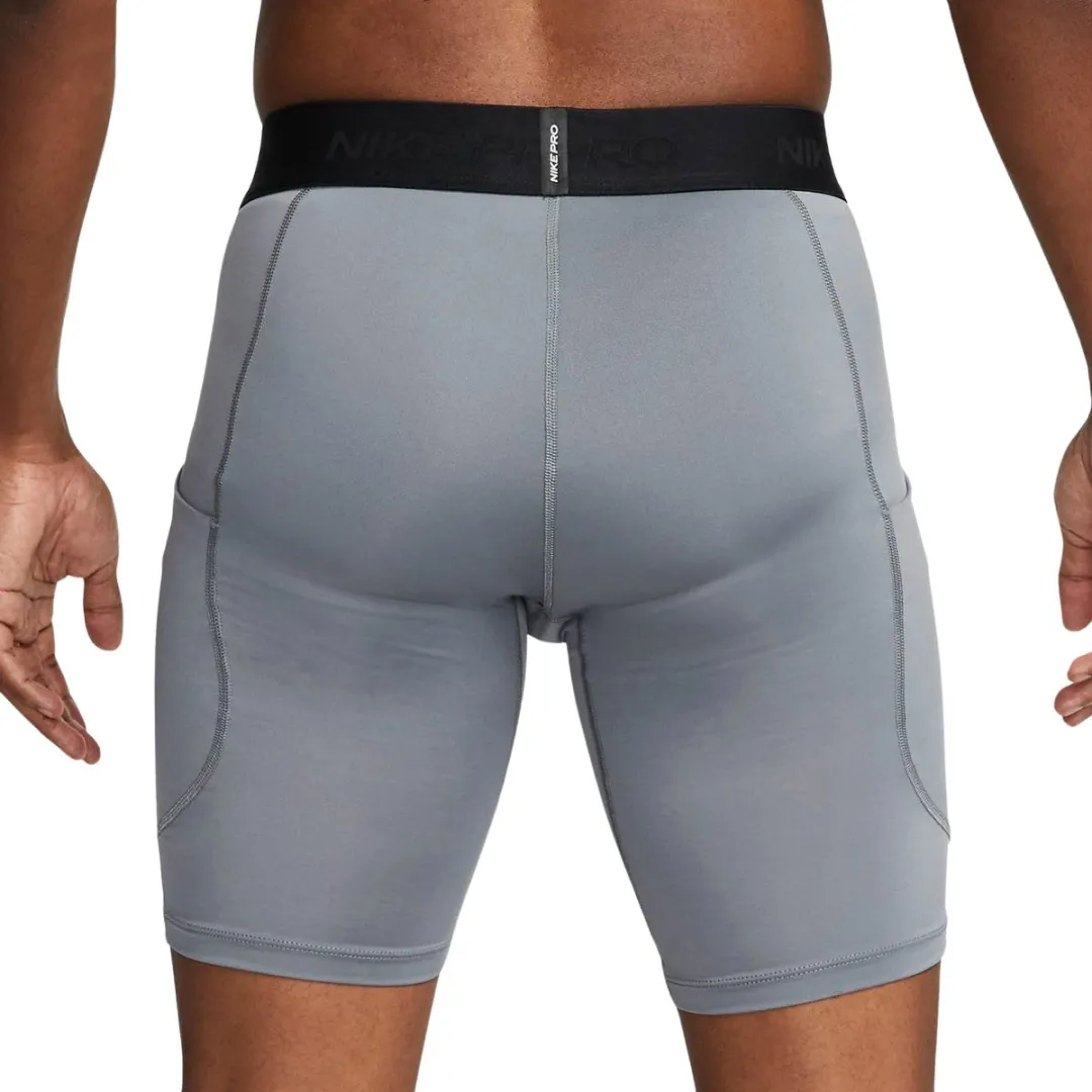 Nike Pro Dri-FIT Sportbroek Short XL - Grijs/Zwart