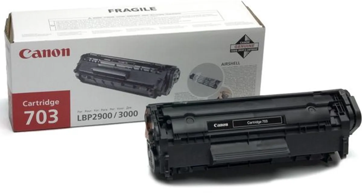 Canon 703 Tonercartridge Zwart - 2000 pagina's