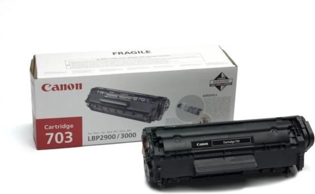 Canon 703 Tonercartridge Zwart - 2000 pagina's