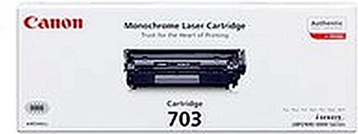 Canon 703 Tonercartridge Zwart - 2000 pagina's