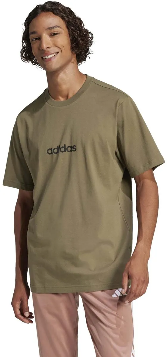 Adidas Sport M Lin Sj T-Shirt S - Groen