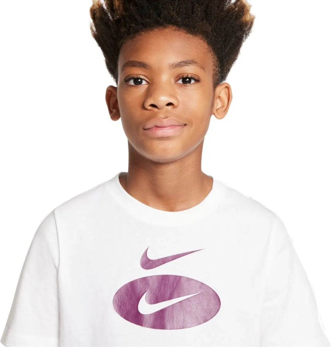 Nike Core Kids Shirt DO1808-100 - 140 - Wit