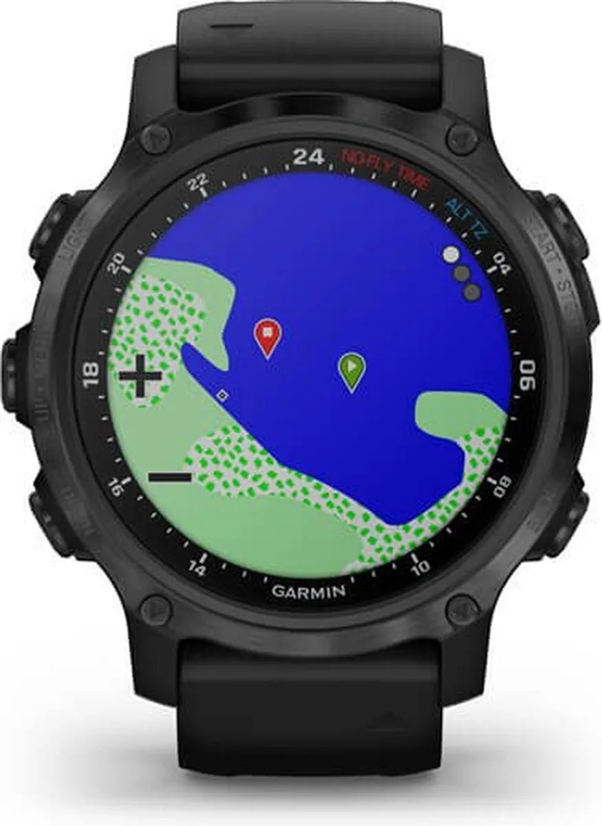 Garmin 010-02403-04 Unisexhorloge - 43mm - Zwart - afbeelding 2 van 6