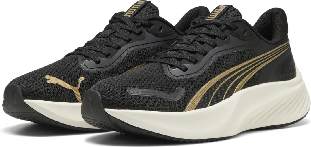 PUMA Pounce Lite Sportschoenen 41 - PUMA Gold/Black