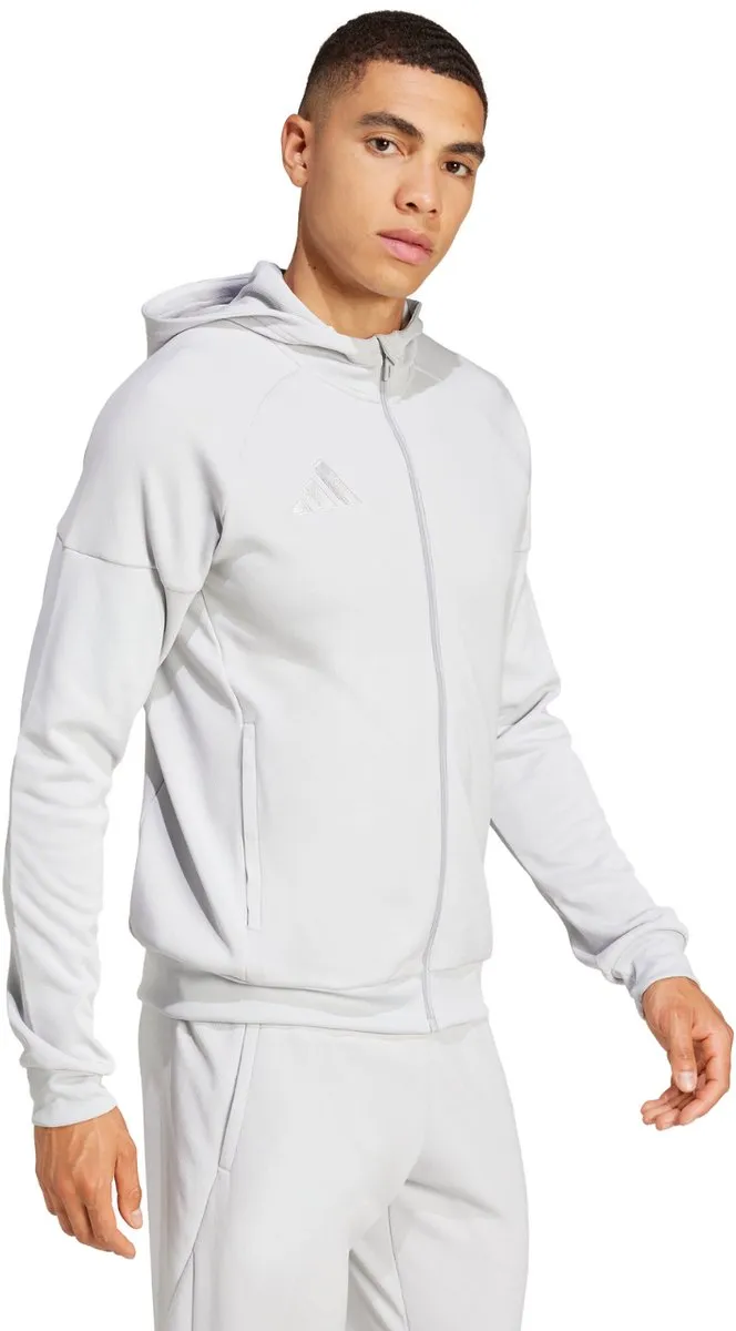 adidas Tiro 25 Full-Zip Hoodie Heren - Grijs XXL - afbeelding 6 van 6