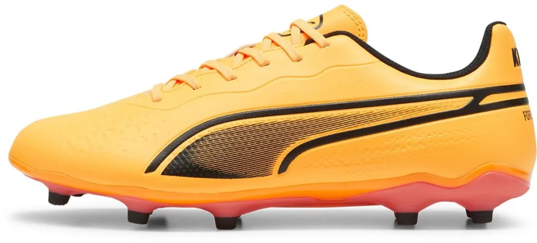 PUMA King Match Fg/ag Voetbalschoenen - Oranje - 42.5