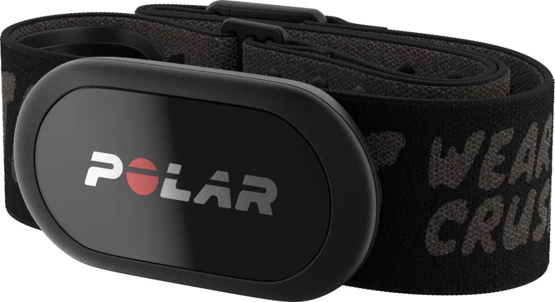 POLAR H10 Hartslagsensor - BLE ANT+ - Pro Borstband Black Crush M-XXL
