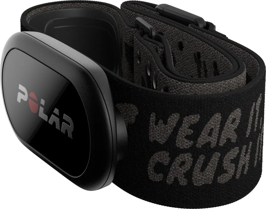 POLAR H10 Hartslagsensor - BLE ANT+ - Pro Borstband Black Crush M-XXL