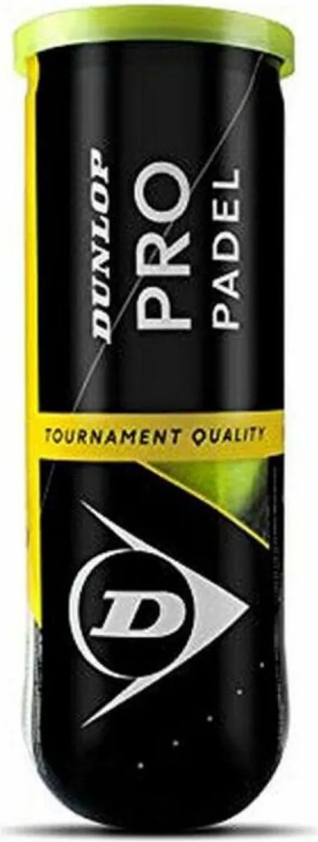 Dunlop Pro Padelbal - 3 Stuks Geel
