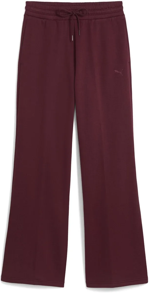 PUMA HER Comfort High-Waist Straight Pants FL Trainingsbroek L - Ruby Shimmer