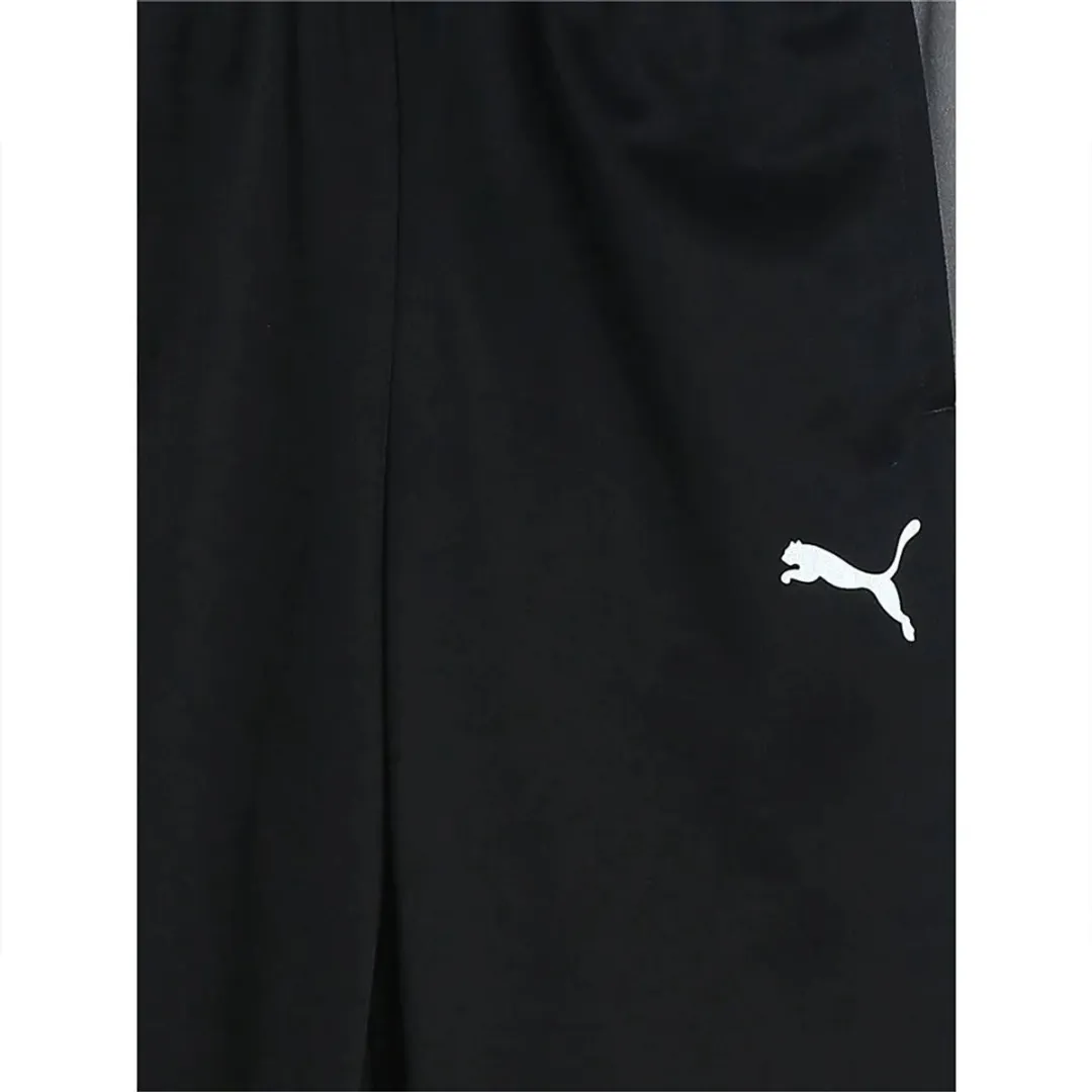 PUMA Ess Big Logo Sweatshirt - Rits - 4-5 jaar - Zwart