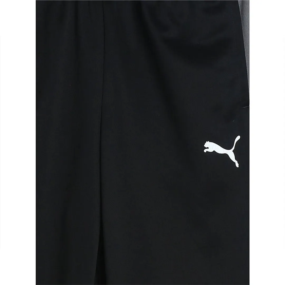 PUMA Ess Big Logo Sweatshirt - Rits - 4-5 jaar - Zwart