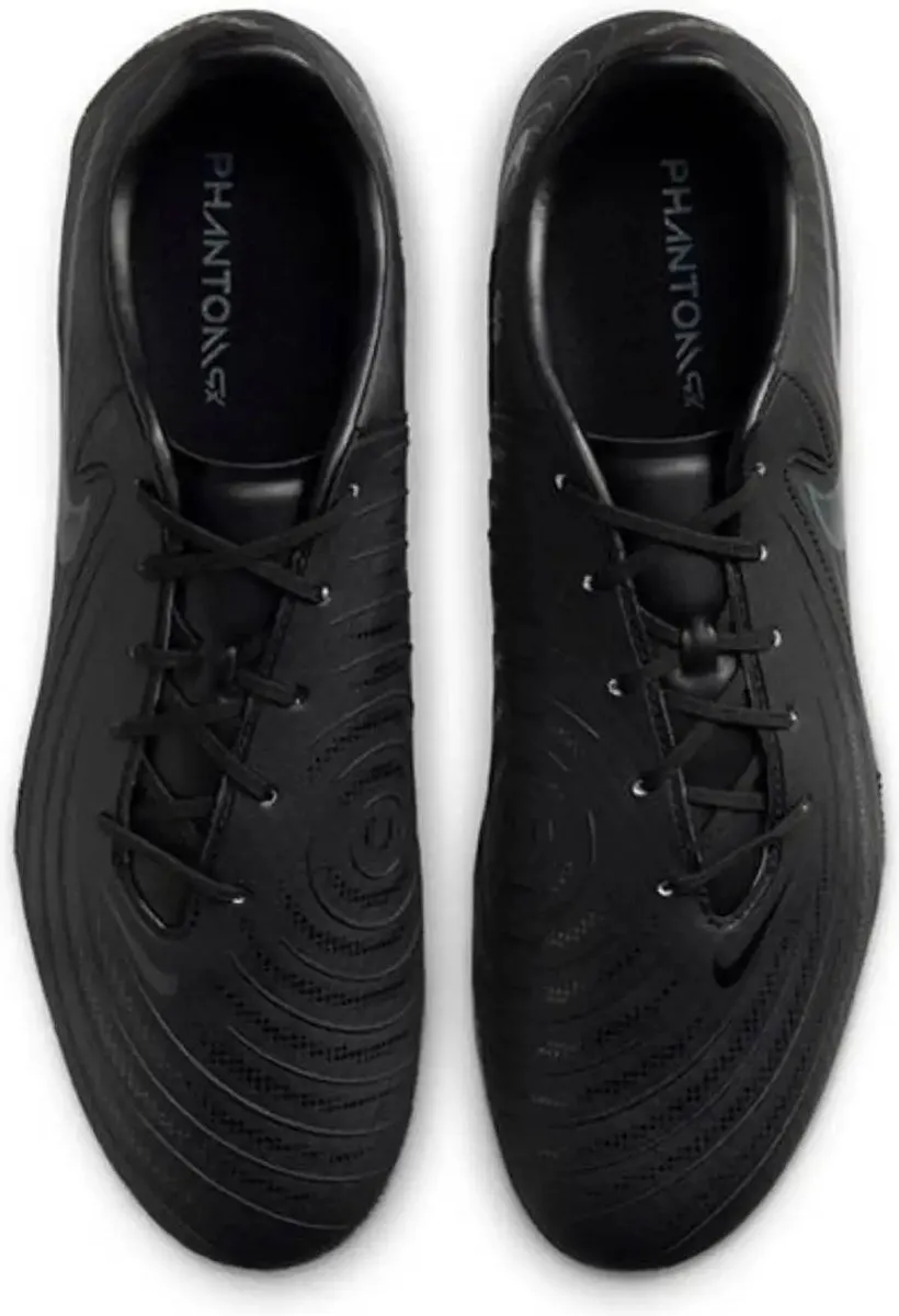 Nike Phantom GX II Academy FG/MG Voetbalschoenen 38 - Zwart