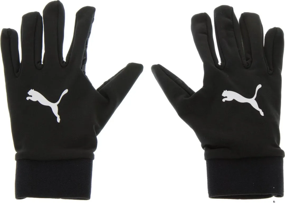 PUMA Field Player Glove Voetbalhandschoenen - Maat 9 - Zwart