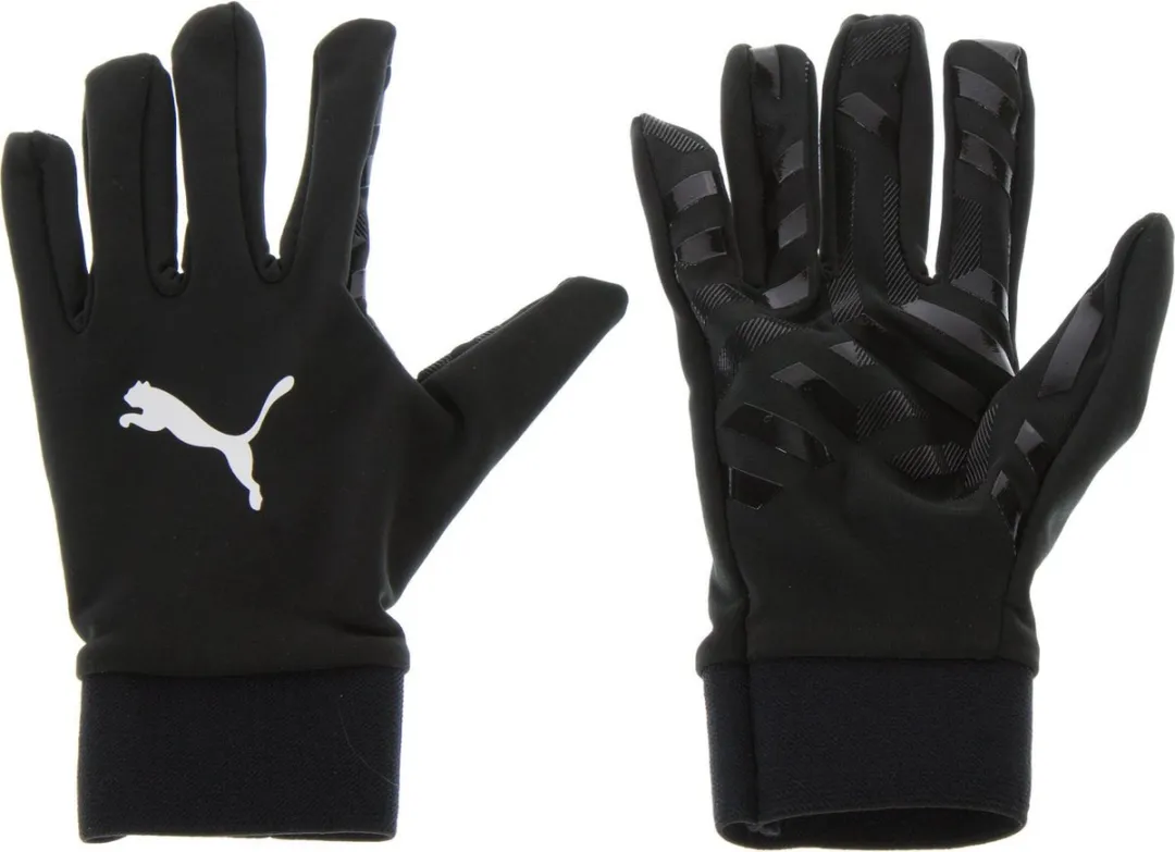 PUMA Field Player Glove Voetbalhandschoenen - Maat 9 - Zwart
