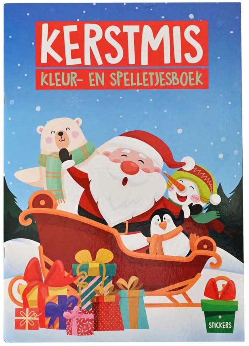 Johntoy Kleurboek Kerstmis A4