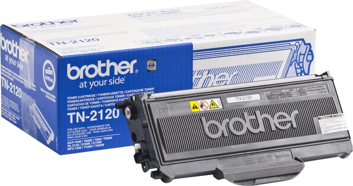 Brother TN-2120 Tonercartridge - Zwart