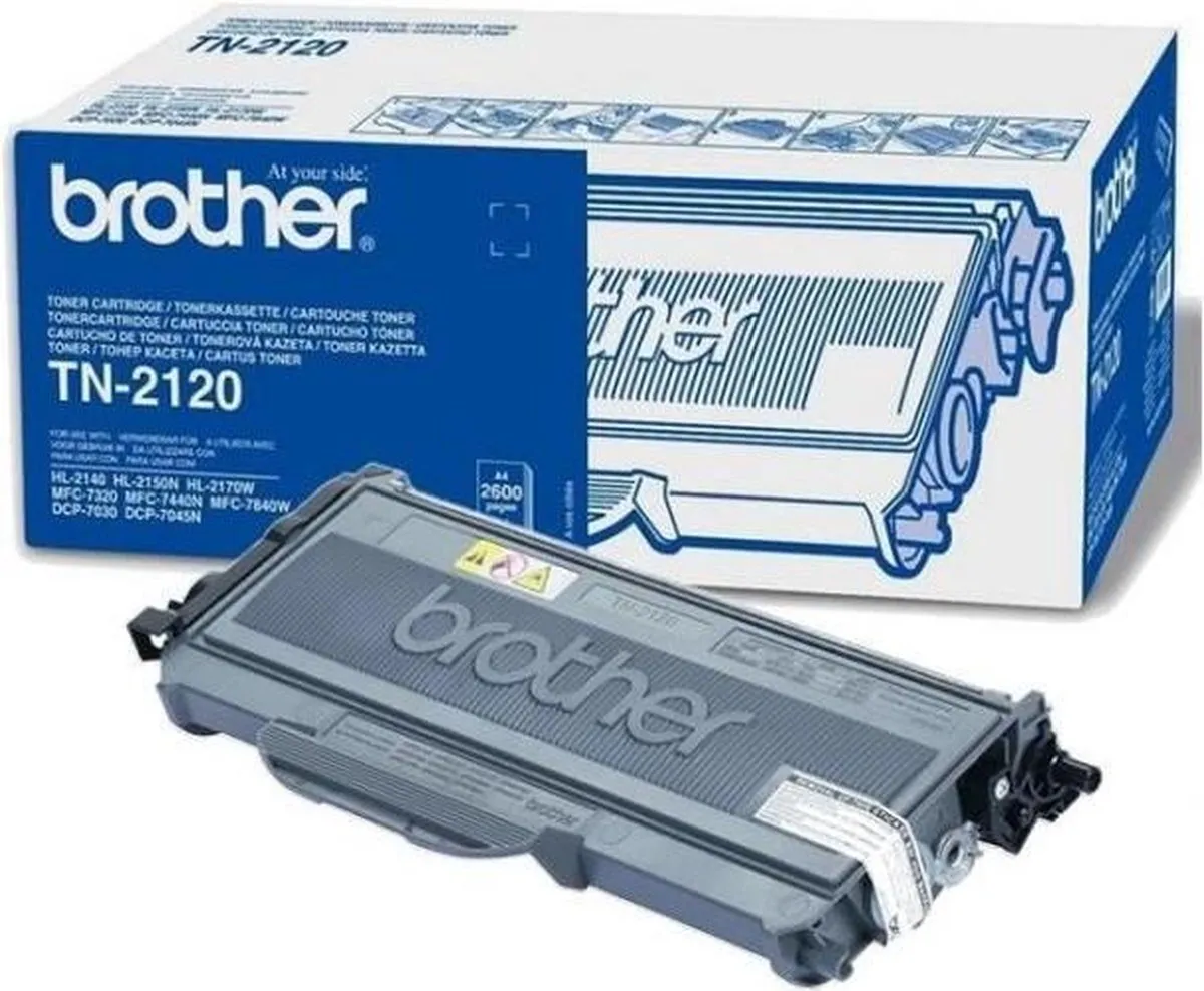 Brother TN-2120 Tonercartridge - Zwart