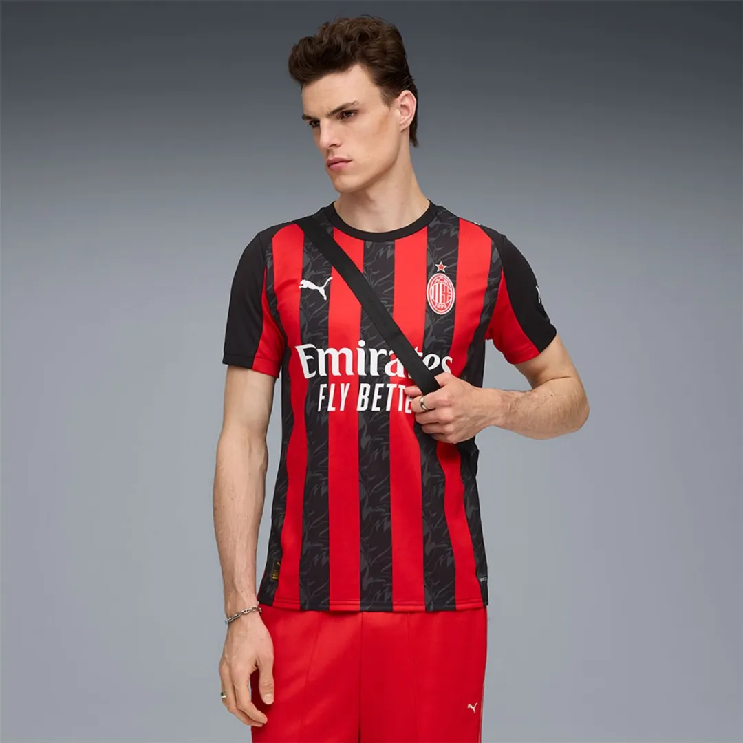 PUMA AC Milan Replica 25/26 Thuis T-shirt - 2XL - Rood