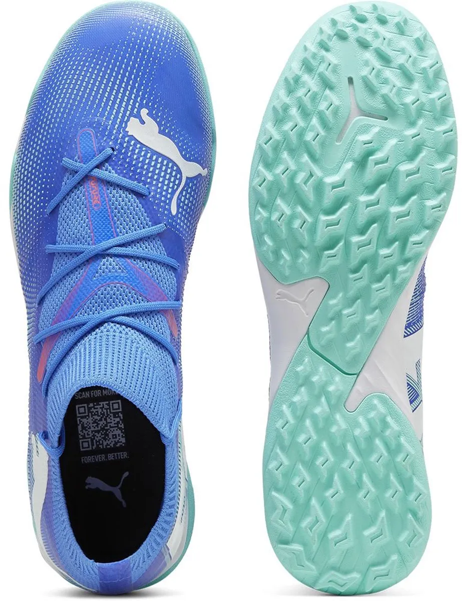 PUMA Future 7 Match TT Voetbalschoenen 43 - Blauw