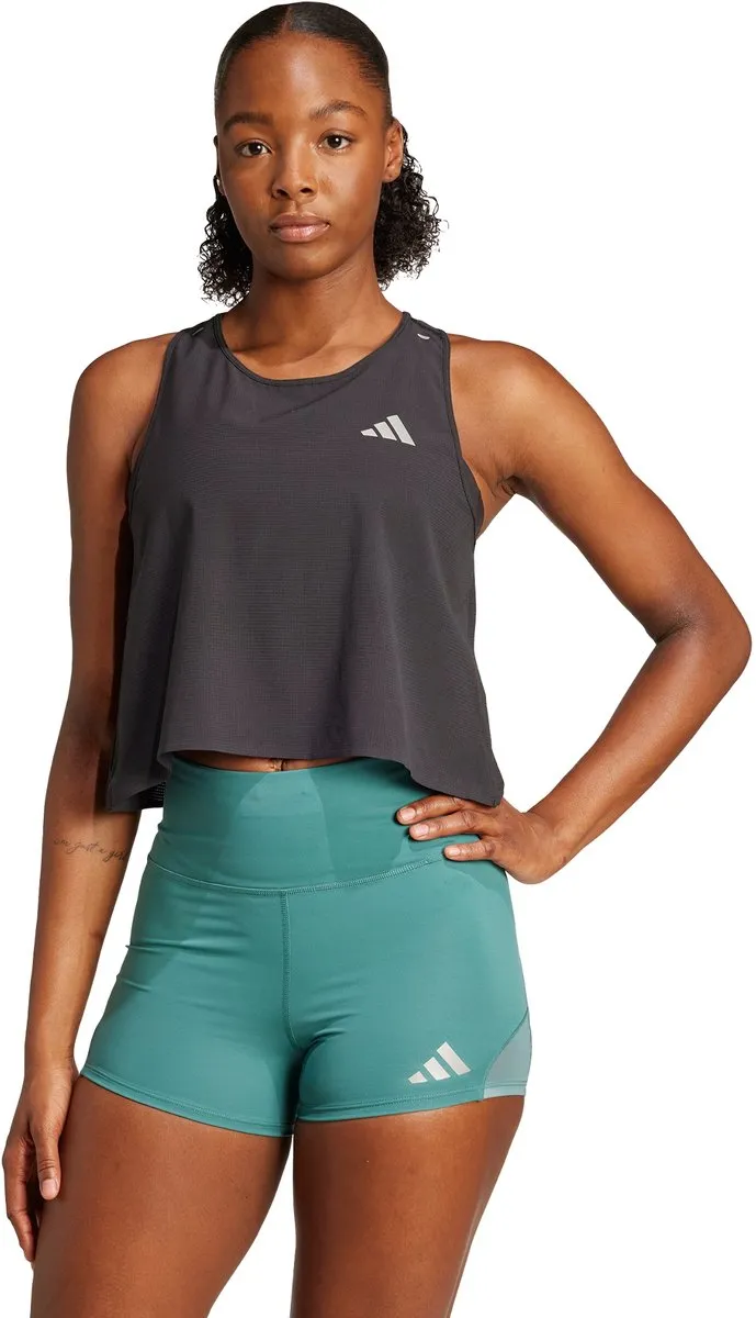 adidas Performance Adi365 Running CLIMACOOL+ Croptop M - Zwart