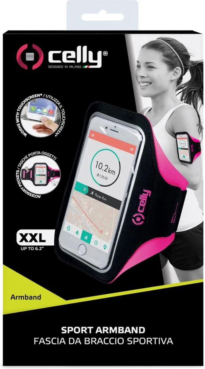 Celly Sportarmband XL ARMBANDXXLPK - Roze