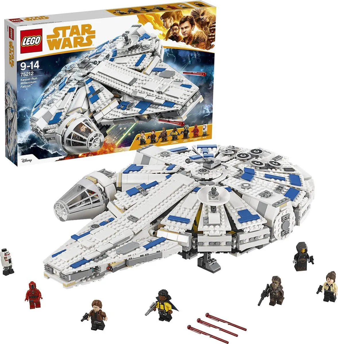 LEGO Star Wars Kessel Run Millennium Falcon 75212 - 1413 Stukken - afbeelding 2 van 6