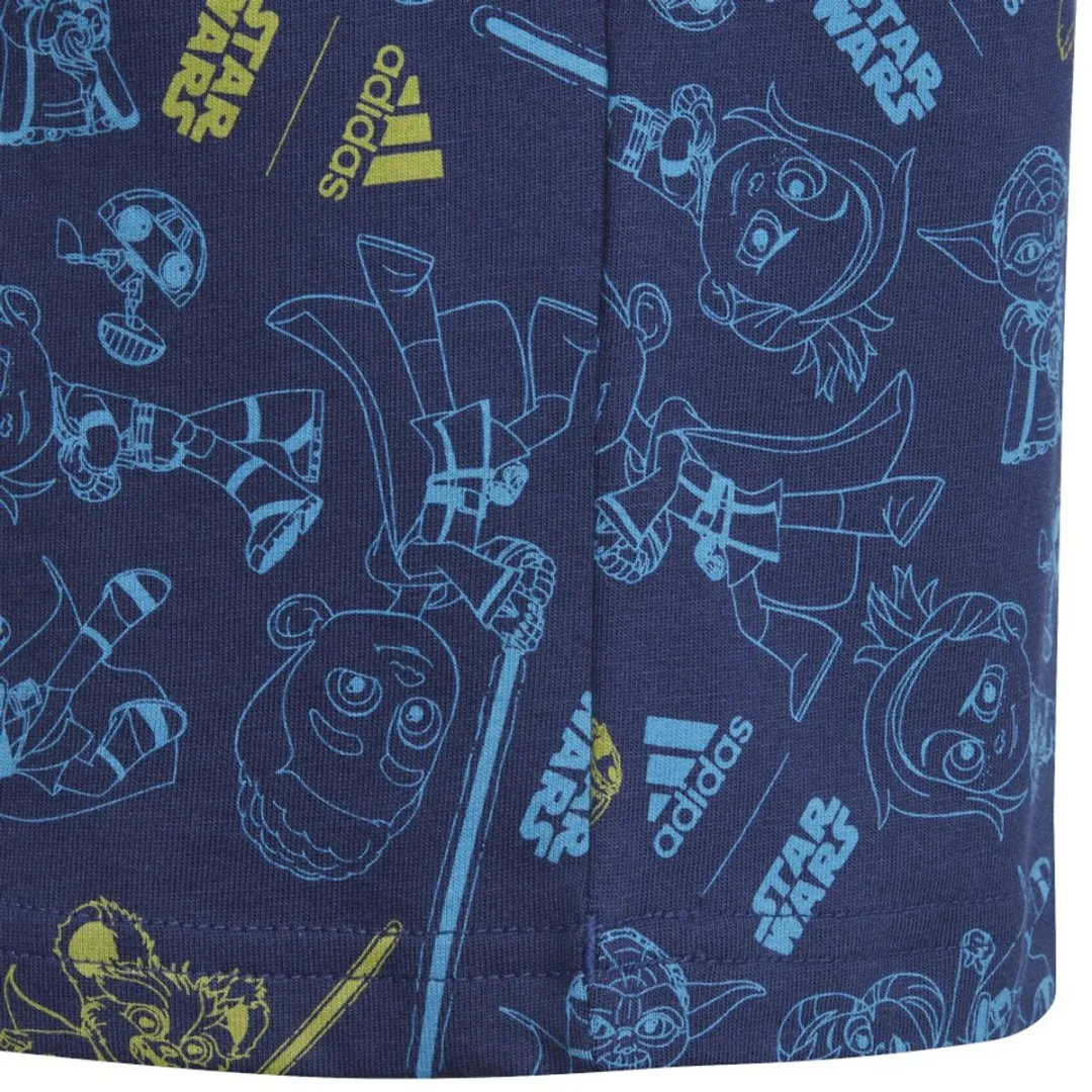 adidas x Star Wars Young Jedi T-shirt - 98 - Blauw