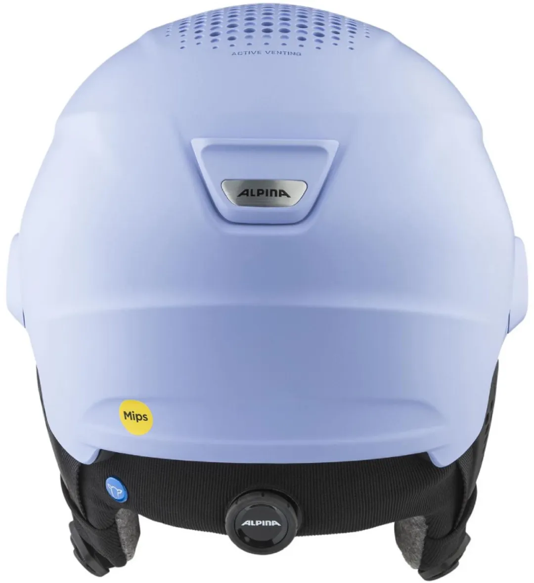 Alpina Oro QV MIPS Skihelm - S - Lila - afbeelding 6 van 6