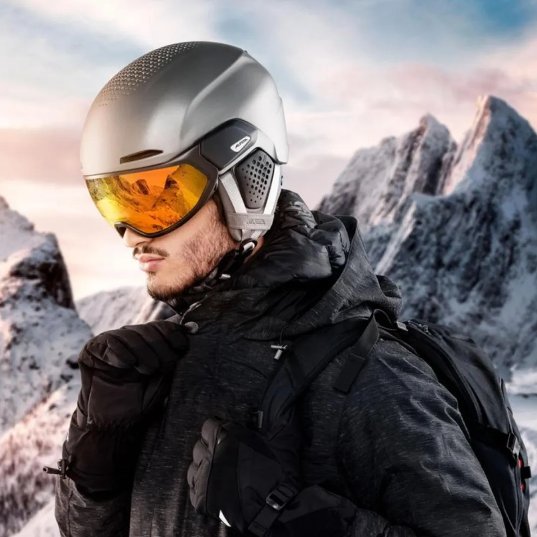 Alpina Oro QV MIPS Skihelm - S - Lila