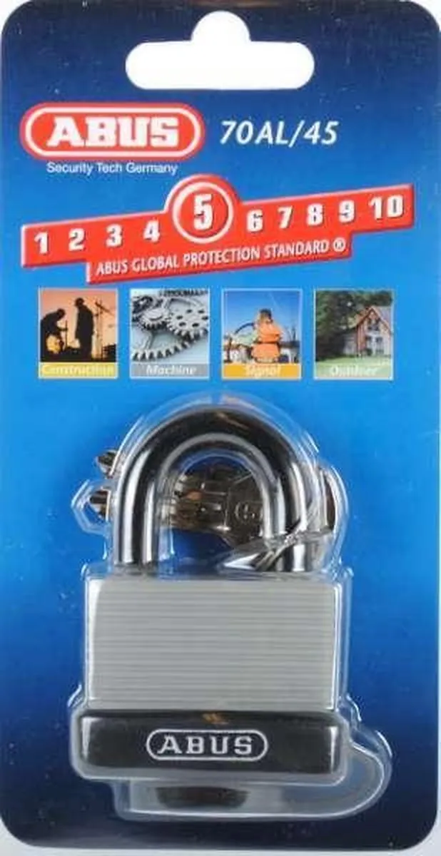 ABUS 70AL/45 Zi Hangslot - 1x